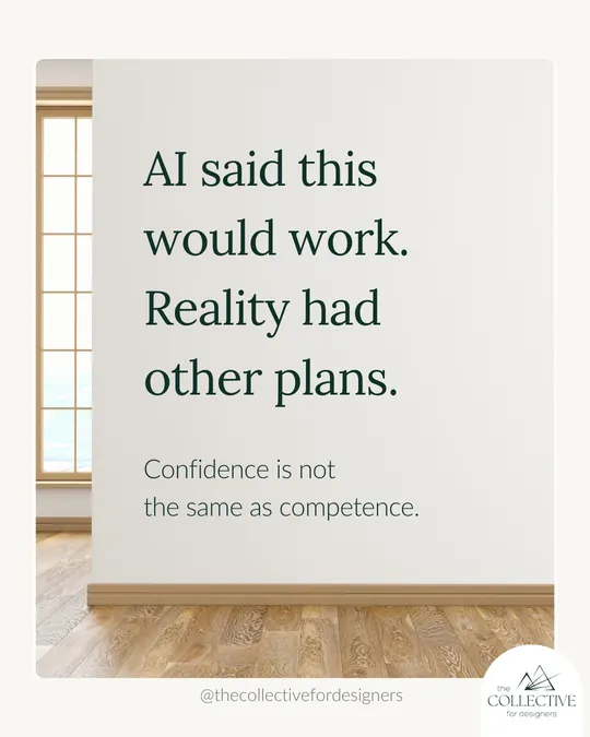 Instagram post: AI said this would work. Reality had other plans.